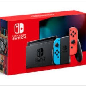 New Nintendo switch. In box. Never open.